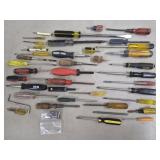 Large Lot of Assorted Screwdrivers