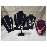 Lot of Assorted Vintage Costume Necklaces &