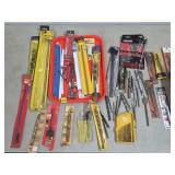 Large Lot of Bits, Auger BIts, Wood Boring Tools