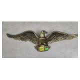 Brass Eagle Wall Plaque #1021