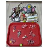 Vtg Dumbo Hong Hong Toy, Monkey Toy, Vtg Cards