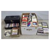 Large Lot of Assorted 8 Tracks & Cassette Tapes