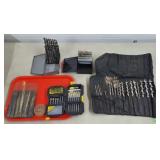 Large Lot of Assorted Drill Bits