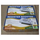 Lot of 2 Suncourt Equalizer EQ2 Register