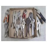 Large Lot of Assorted Pliers