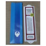 Bowmanstown Vol. Fire Co. Thermometer w/ Box