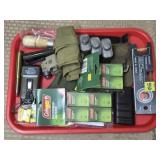 Military & Survival Equipment Lot w/ Signal Mirro,
