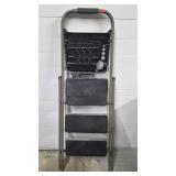 Metal 3 Step Ladder
