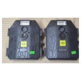 Lot of 2 Moultrie Trail Cameras