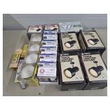 Large Box of Assorted Lightbulbs, Track Light