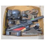 Large Lot of Assorted Metal Planer Tools