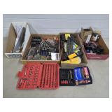 Mixed Hardware, Drill Bits, Driver Sets & Tools Lt