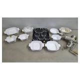 Lot of Assorting Corningware Casserole Dishes,
