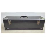 Large Metal Tool Box w/ Assorted Tools, Screws, ec