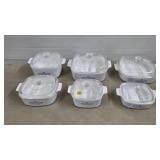 Lot of Vtg Corningware Blue Cornflower A-Series