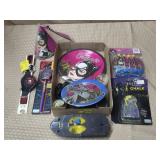 Lot of Vtg Batman Party Supplies, Toys, etc