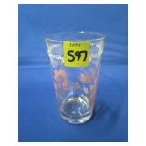Vtg Wizard of Oz Dorothy Glass Tumbler