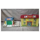 Vtg Fisher-Price Play Family Children's Hospital 7