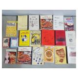 Lot of Vintage Local Cookbooks