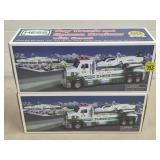 Lot of (2) 2014 Hess Truck Toy Truck & Space -