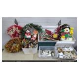 Large Lot of Assorted Xmas Decorations
