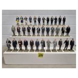 Lot of Vtg Marx U.S. Presidents Figurines