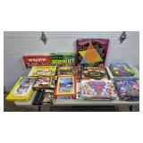 Large Lot of Assorted Board Games