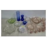 Lot of Assorted Depression, Cobalt Blue Glassware