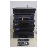 Lot of VHS Players & Assorted Electronics