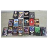 Lot of Horror VHS Tapes, WWF Collection VHS Tape