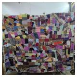 Vintage Handmade Hobo Quilt