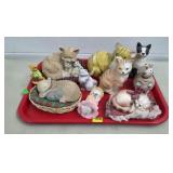 Lot of Assorted Vtg Kitty Kat Knick Knacks