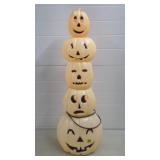 Stacking Pumpkins Totem Pole Blowmold