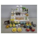Large Lot of Vintage S&P Shakers