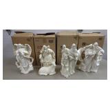 Lot of Home Interior Nativity Figurines w/ Boxes