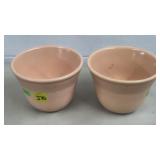 Pair of Vtg Ramona Cali. Pottery Mixing Bowls