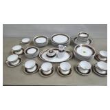 Porcelana Schmidt Enia Cobalt & Gold Fine China