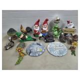 Large Lot of Assorted Yard Decorations