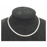 .925 Sterling Italian Necklace, 14' Chain
