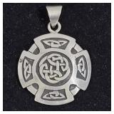 Sterling Silver Celtic Cross Pendant