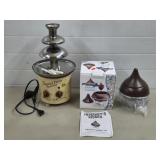 Hershey Chocolate Fondue Maker w/ Box &