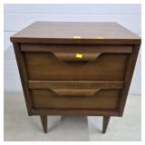 Vintage MCM Wood Nightstand