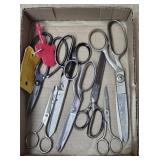 Lot of Vintage Metal Shears & Scissors