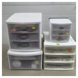 Storage Bins w/ Misc Contents