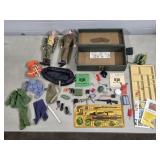 1964 GI Joe Action Figures, & GI Joe Foot Locker