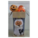 Large Lot of Cutout Jack O Lanterns w/ Blowmold