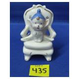 Vintage Porcelain Pixie Elf Figurine