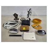 Art Deco Vanity Mirrors, Brusshes, Bakelite