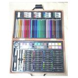 Portable Wooden Art Set