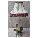 27 1/2' H Rooster Table Lamp